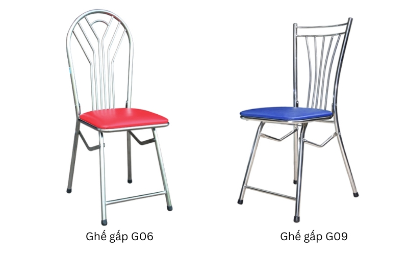 Ghế xếp khung thép sơn tĩnh điện cứng cáp được dùng cho các dịp tiếp khách quan trọng