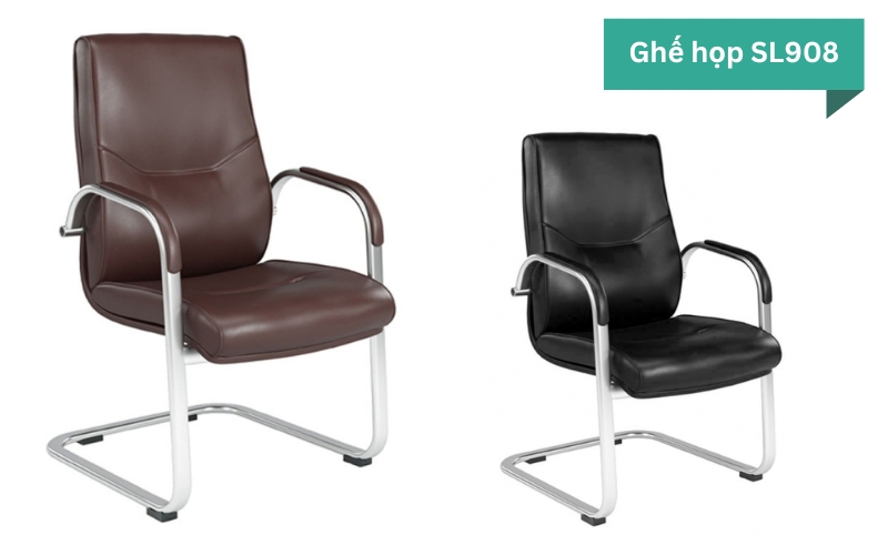 Mẫu ghế họp SL908 hai màu 