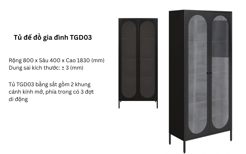 Tủ sắt TGD03 