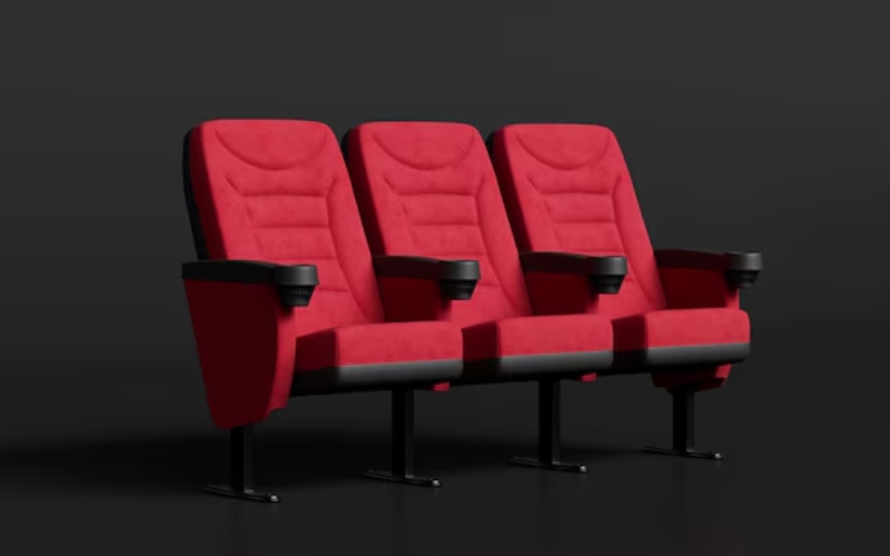 Tựa lưng cao rộng rãi ngồi thoải mái 