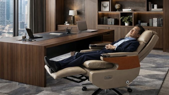 Ghế giám đốc ngả lưng điện hiện đại