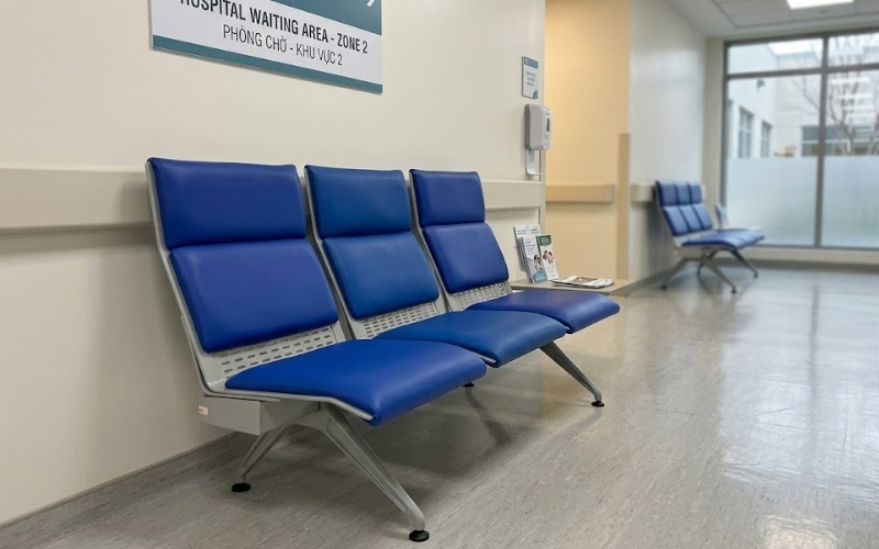 Ghế chờ có đệm mút 