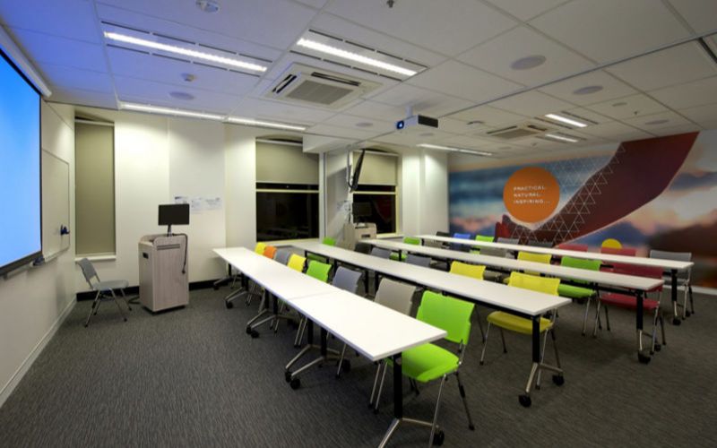 Khoảng cách bàn ghế training phù hợp