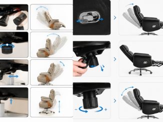 Điều chỉnh ngả lưng của ghees giám đốc
