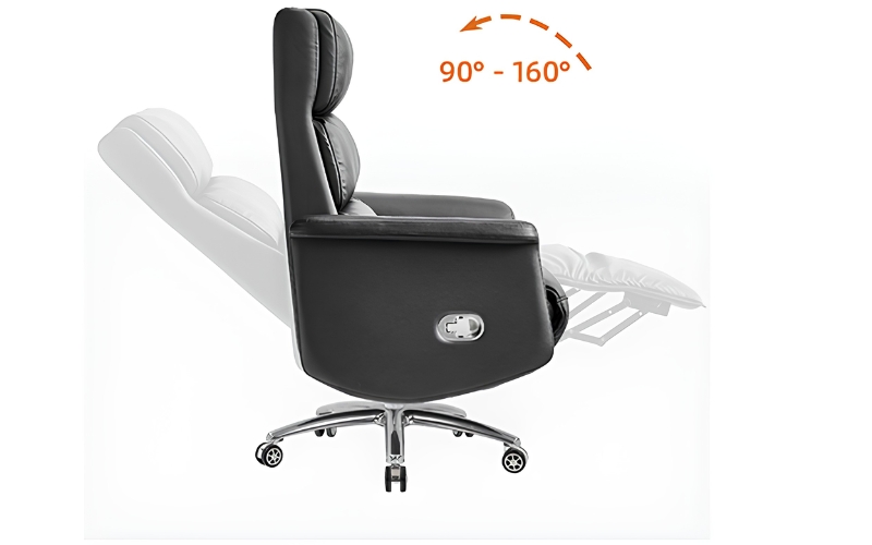 Góc ngả lưng của ghế giám đốc