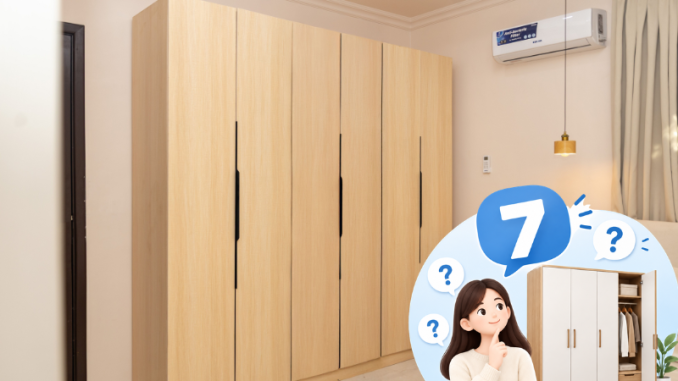 7 câu hỏi thường gặp khi mua tủ quần áo