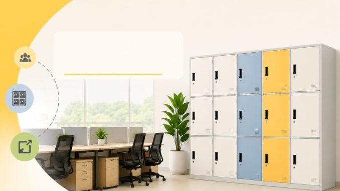 Hướng dẫn bố trí tủ locker sắt