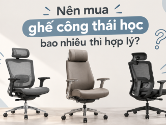 Nên chọn mua ghế công thái học giá bao nhiêu?